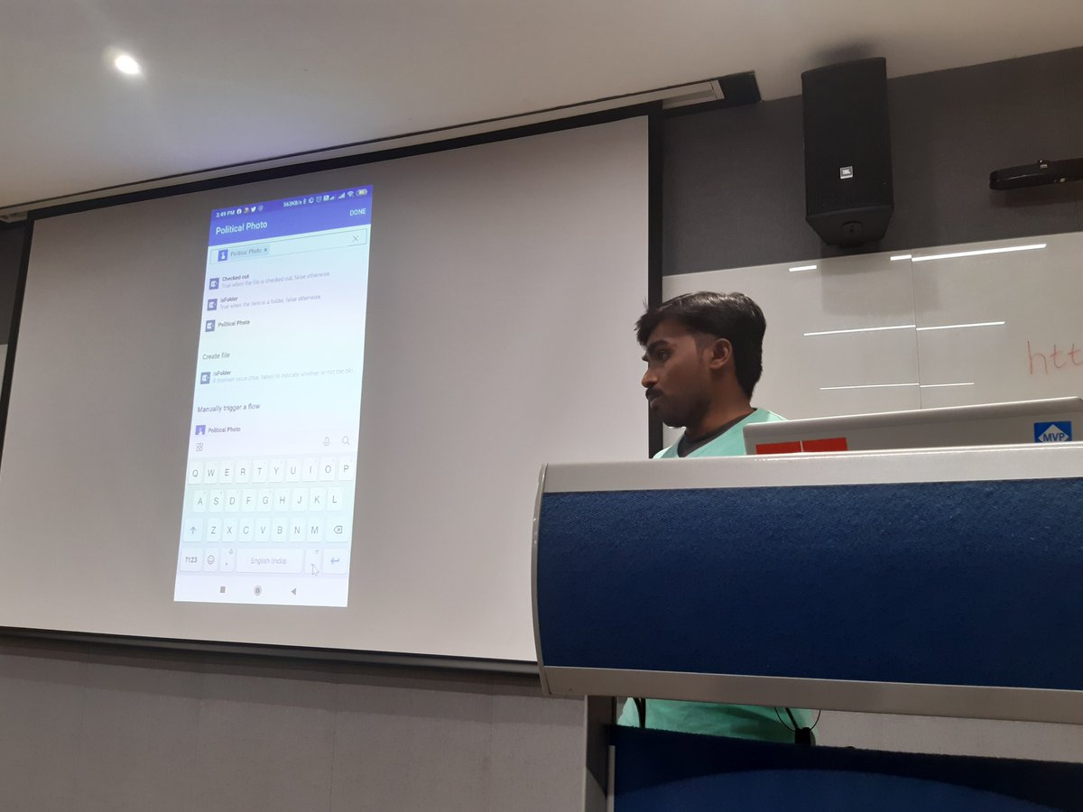 CosmicRk's tweet image. NO Coding session with Sharepoint platform is on Building Teams Solutions using Power Platform PowerApps and Flow by 
@SOFTKRISHNAN
#MS365DevBootcamp #MS365DevBootcampBLR