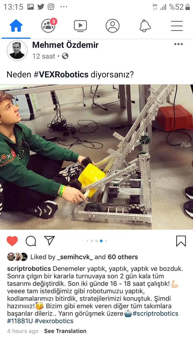 Sezonun ilk #vecsrobotiscs turnuvasındayiz... başarılar çocuklar...<a href="/nilcicek/">Nil Çiçek</a> <a href="/metinakcaa/">MetinAkça</a> <a href="/nevzatkulaber/">Nevzat Kulaberoğlu</a> @melihince17 <a href="/HuseyinYucell/">Hüseyin Yücel</a> <a href="/EnverYucel/">EnverYucel</a>