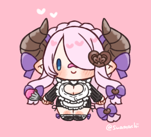 ナルメア(グラブル) 「バレメアさん? 」|まち🐻‍❄️のイラスト