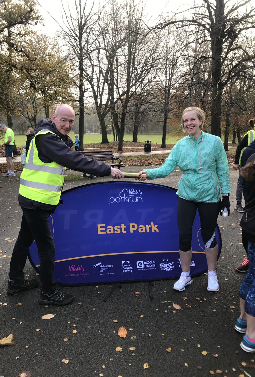 AnnaLBarrell's tweet image. Loved the new East Park parkrun this morning with ⁦@stakka79⁩ . Handed over the gold baton to ⁦@patmcfaddenmp⁩ to take to Wednesfield Juniors tomorrow. ⁦@parkrunUK⁩ ⁦@LeedsBS⁩ #BigCommunityRelay