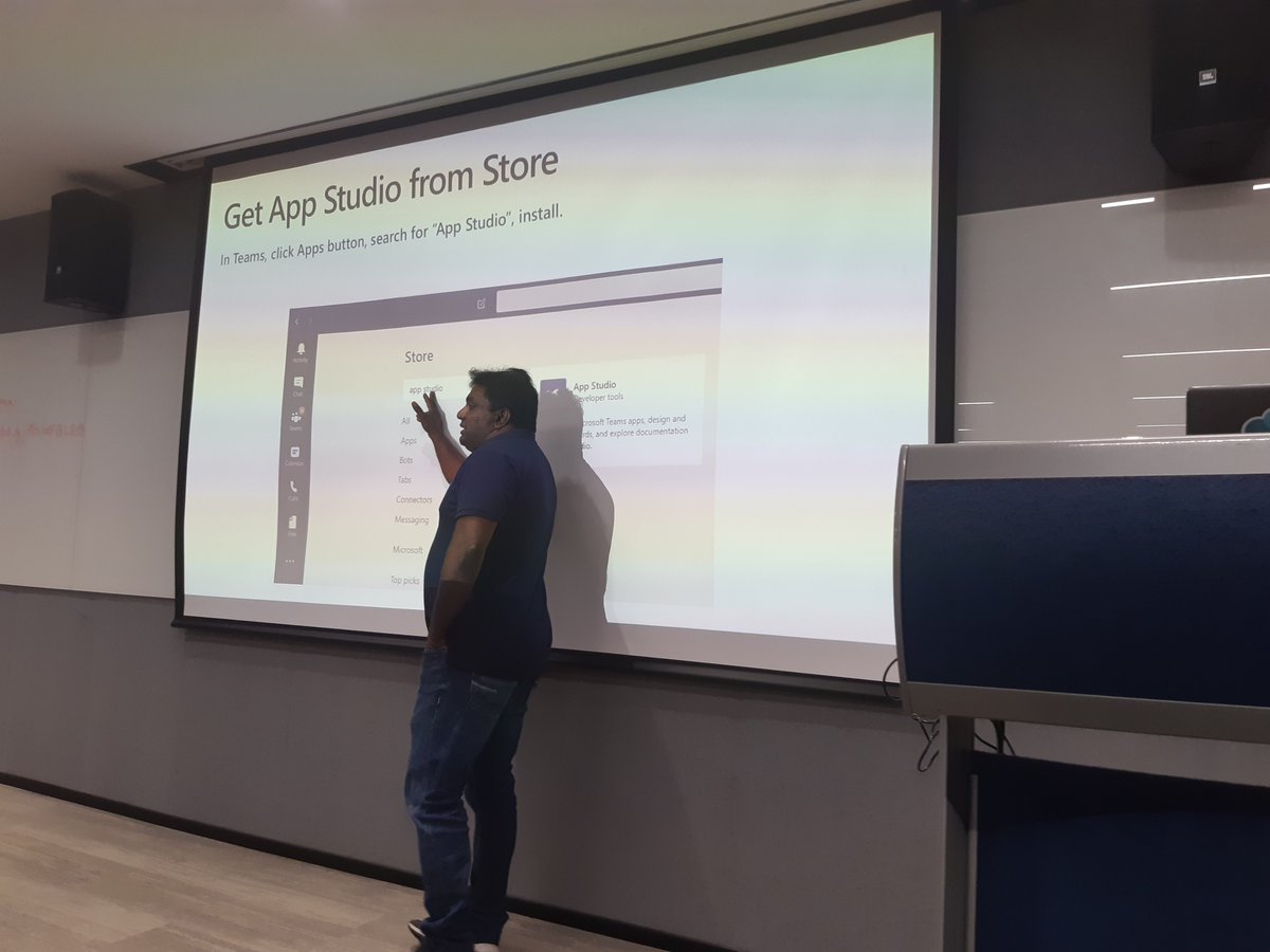 CosmicRk's tweet image. Simple app creation explanation in detail procedure by @jenkinsns in @MicrosoftTeams #Ms365devbootcampblr #ms365devbootcamp