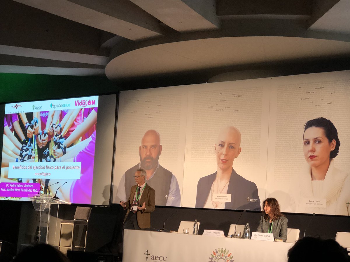 merbondal's tweet photo. Dr. Pedro Valero y prof. Matilde Mora nos explican los beneficios del ejercicio físico para la rehabilitación en pacientes con cáncer
@vidaon_es @ONCOAVANZE @salumedia @CATCH_ITN
#LaVidaDaParaMás #CatchITN #Cancer #EjercicioFísico https://t.co/Vx7okSAdTE