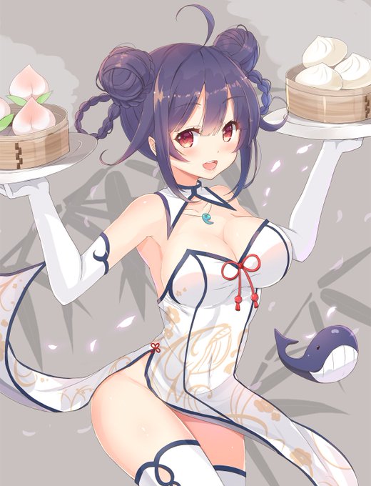 @ernostar チャイナ大鯨ちゃん!!4枚じゃ足りないんですよね大鯨ちゃん... 