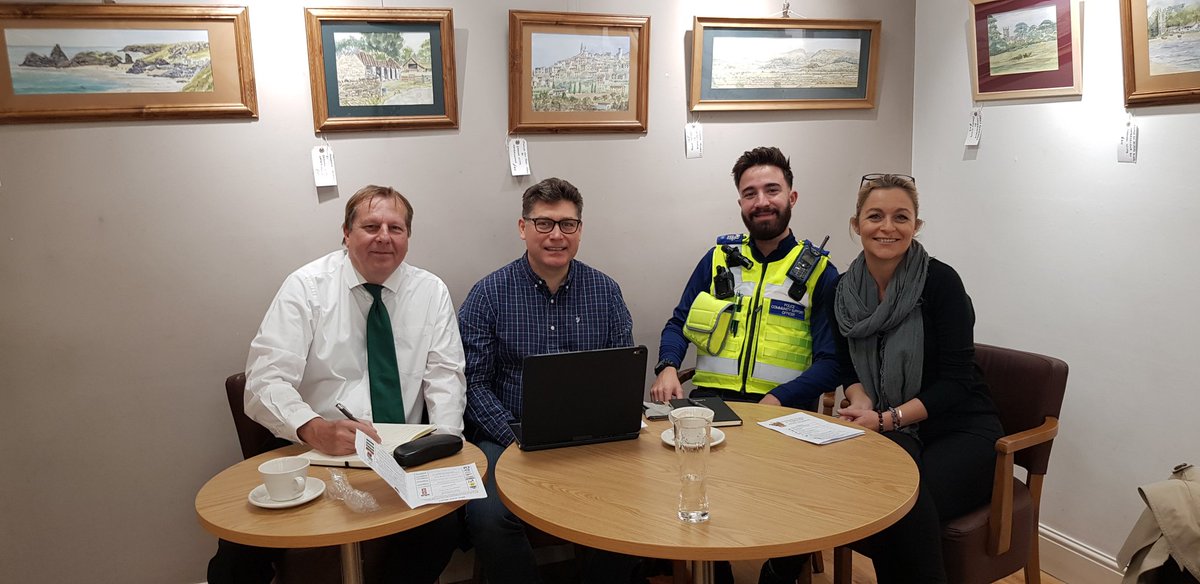 Dawncarey75's tweet photo. Town council surgery today, thank you to all who attended. @BOSHTownCouncil @ASPSedgemoor https://t.co/K3MH1bHRcj