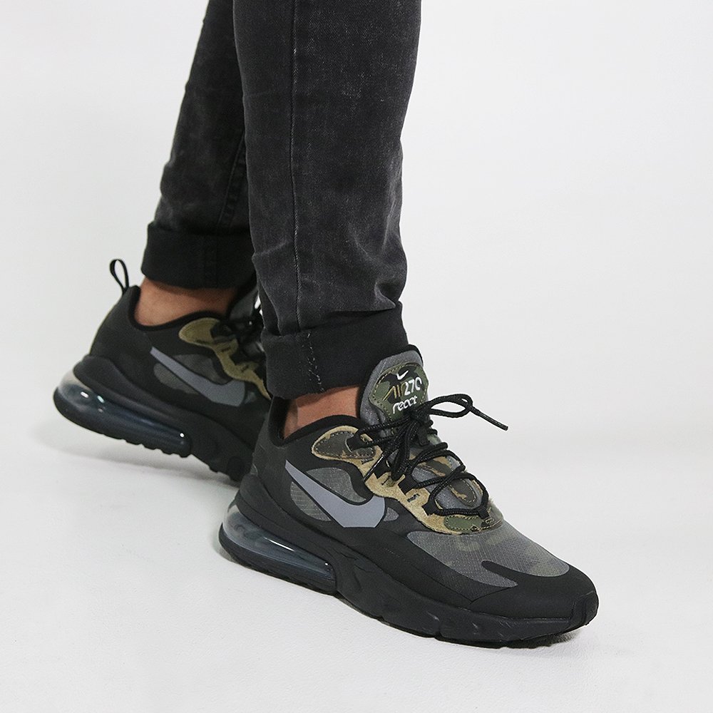 air max 270 react black camo