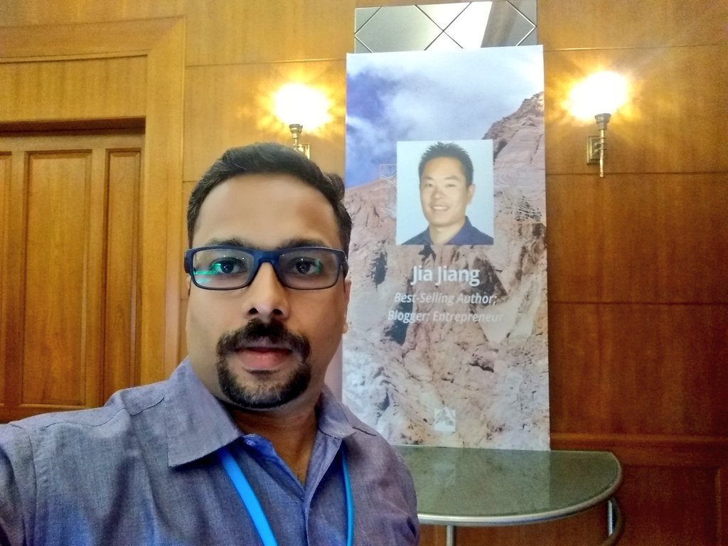 kkrenjith's tweet photo. Learning never ends &amp; it's a delightful experience to listen to great leaders of the world. Some wonderful lessons from the real lives of legends like BearGrylls, Liz Bohannon and many more #GLSummit https://t.co/B68sPNvY99