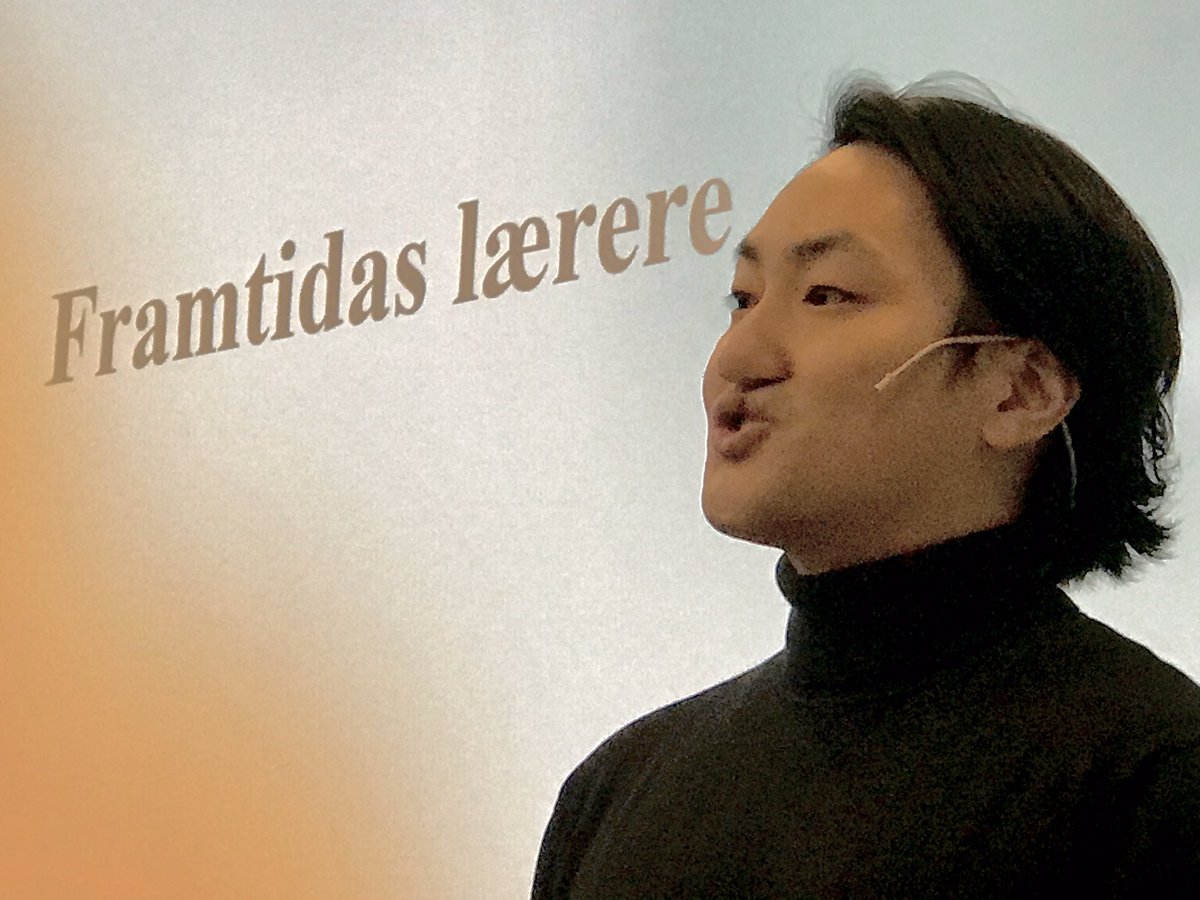 Vår bekymring er at lærerutdanningene ikke klarer å møte #fagfornyelsen og #digitale verktøy tidsnok, sier <a href="/frankbrain/">Frank Bræin</a> som representerer pedagogstudentene Her på @utdanningsf sin samling i Bærum kommune. #digitalisering #PfDK <a href="/Pedagogstud/">Pedagogstudentene</a>