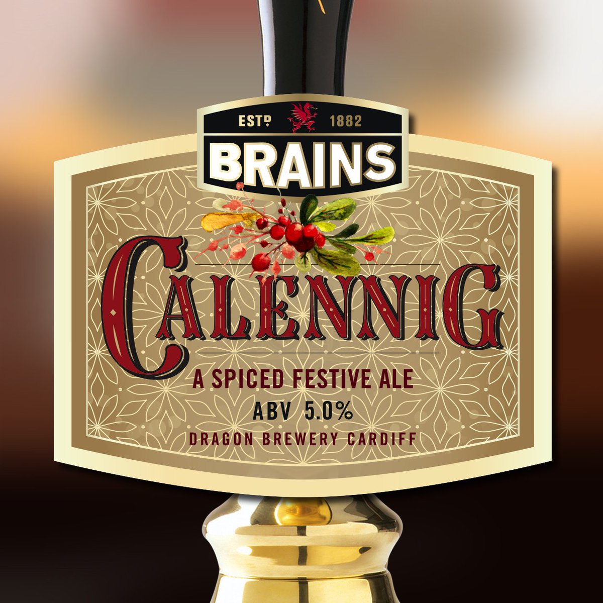 We are now serving our new spiced festive guest ale - Calennig

Come on down and give it a try and get in the festive spirit with us! 

43 SLEEPS TODAY!!