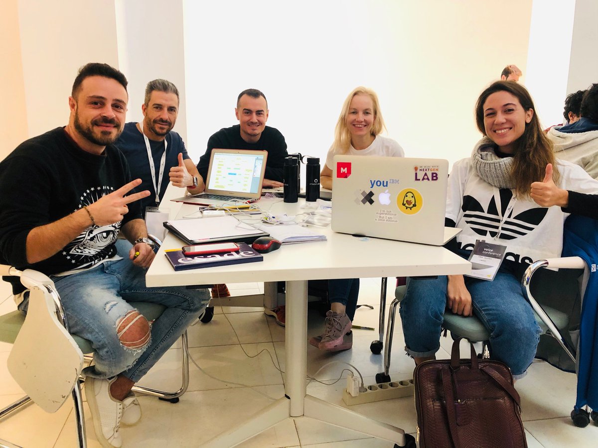 VoiceConfeSpain's tweet photo. Les presentamos a estos 4 equipazos que son parte del Voice Hackathon en este primer Voice Conference Spain 🇪🇸 ¡Mucha suerte! 🧠🚀

@BBVAInnovation @everis @ESADEexed @ESADE @alexadevs https://t.co/XYKzCRFyZu