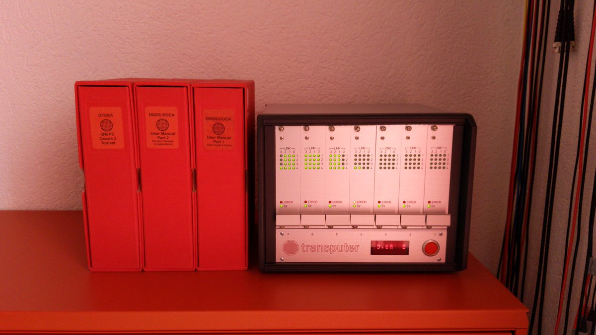 DigiFennek's tweet image. My latest creation: The #transputer Box.