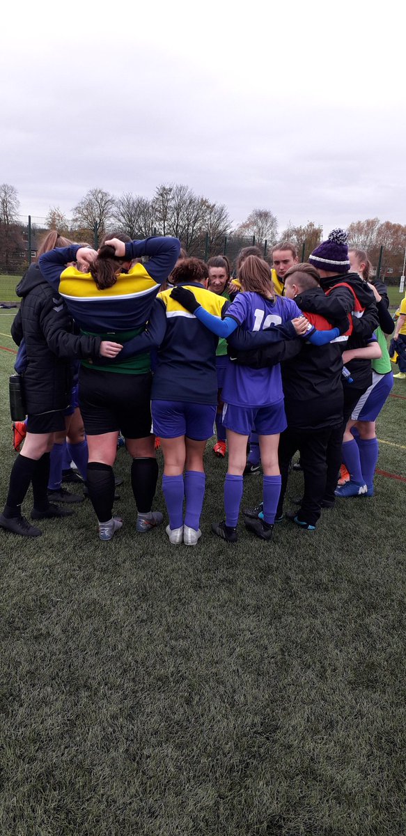 BellesRTC's tweet photo. Full time huddle for our under 16s after today's game against Everton.
We also said a farewell to @stephob8 our under 16s assistant as she moves on to pastures new. We wish you the best of luck for the future and thank you so much for all your hard work. https://t.co/xL2S3s3Sb3