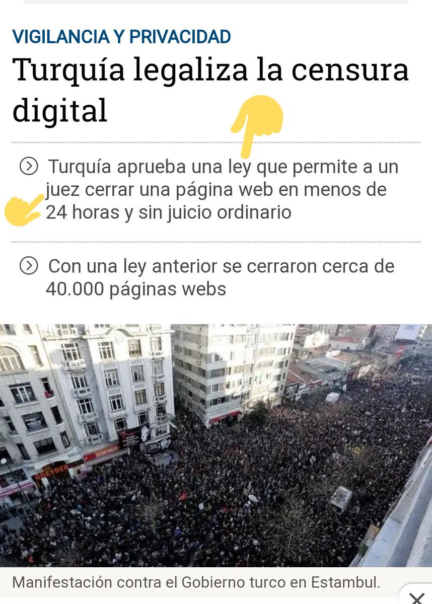 muscluman's tweet photo. (3)
Antecedents.

1. Llei Patriot EEUU desprès dels atentats del 11S per poder investigar indiscriminadament a tothom per terrorisme.

2. Llei 2015 Turquia #EstatDeSetgeDigital

Apuntar que les dues anteriors son lleis, aprovades per el respectiu Parlament, la d'aquí ès un RD. https://t.co/NMpLckghH7