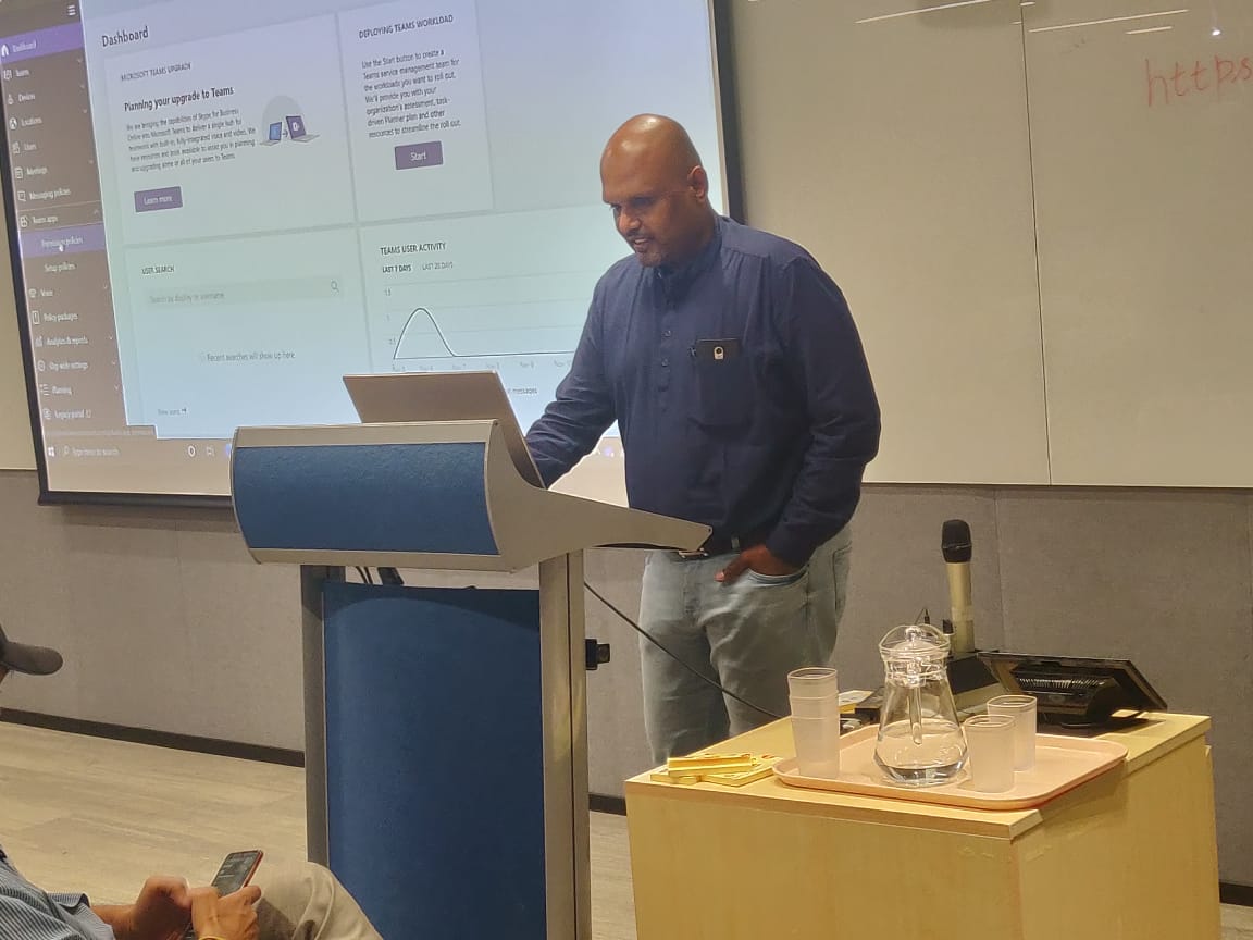 Anbu_Mani27's tweet photo. The last marvellous session for the day on Managing Apps in Microsoft Teams by @Narasima
#MS365DevBootcamp #MSEvents #IndiaMVP #M365Bootcamp #office365 #mvpbuzz #MS365DevBootcampBLR https://t.co/XLJzLO5J2t