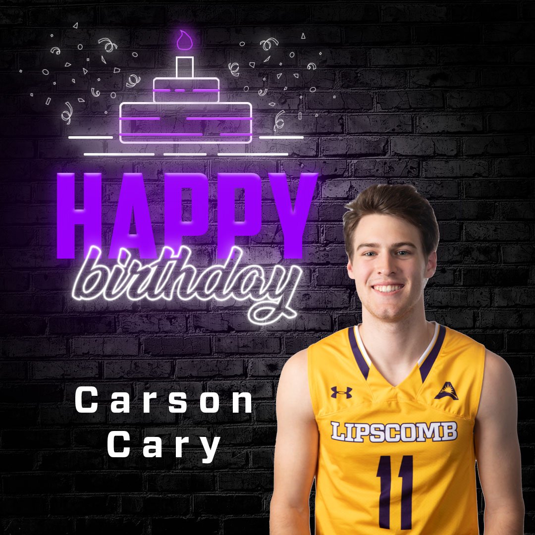 LipscombMBB's tweet photo. Happy Birthday to the one and only @carsonwcary! 🎉🎊 https://t.co/jYY5uju7nI