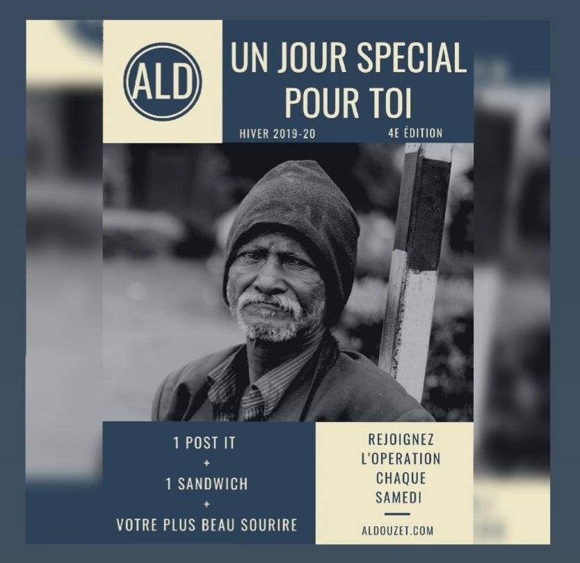 ALDOUZET's tweet photo. Vague de grand froid sur toute la France. Provenance : pôle nord.
On ne les oublie pas !
Retweetez à tous vos Amis et Famille !
#1JOURSPECIALPOURTOI #5emeedition https://t.co/Ug3x15J9mi
