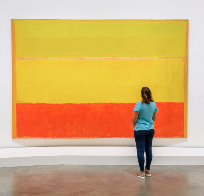 MuseoGuggenheim's tweet image. Mark Rothko
#ObraDelDía 
Título original: Sin título
Fecha: 1952–53
Técnica / Materiales: Óleo sobre lienzo
Dimensión: 299,5 x 442,5 cm

#OnViewNow