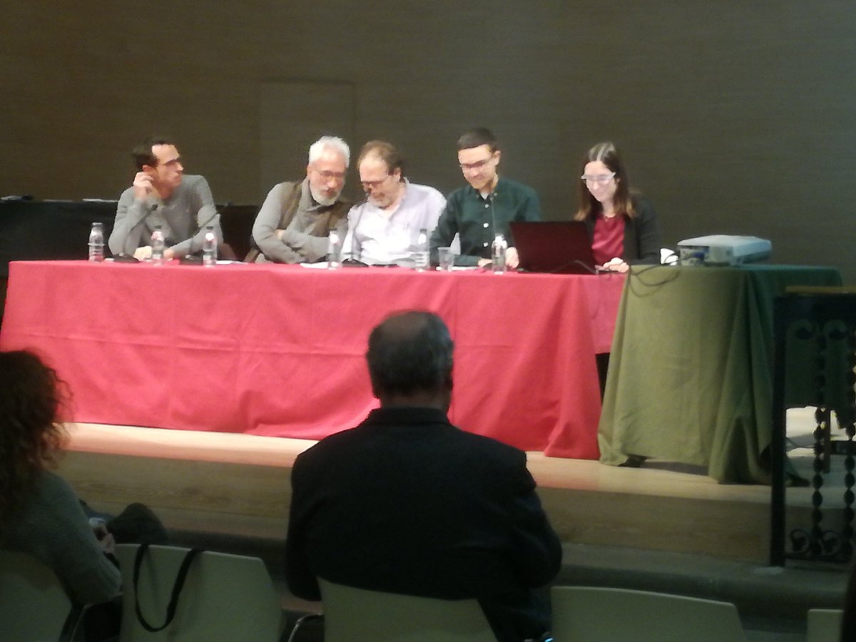 RevistaAuriga's tweet photo. #ForumAuriga Ara és el torn de Cinestèsia, la factoria de vídeos didactics per a l'ensenyament del grec. @cinestesiagid , grup de recerca del departament de Filologia Grega de la UB https://t.co/a1fjkYy1ST