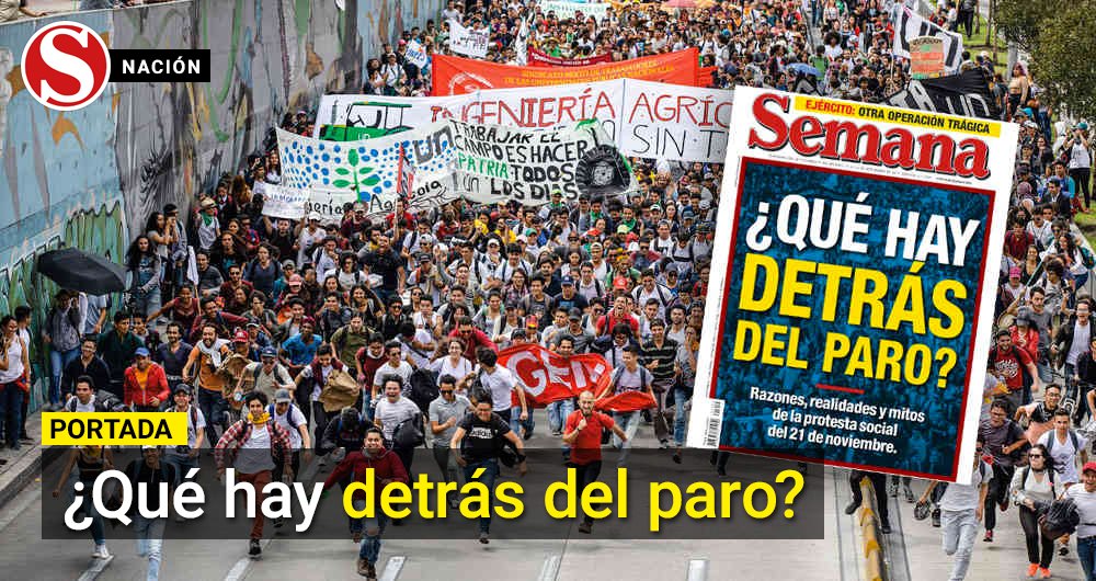 RevistaSemana's tweet photo. Razones, realidades y mitos de la movilización social del 21 de noviembre. https://t.co/PjBJjDckfZ https://t.co/RJwKCIHoBX