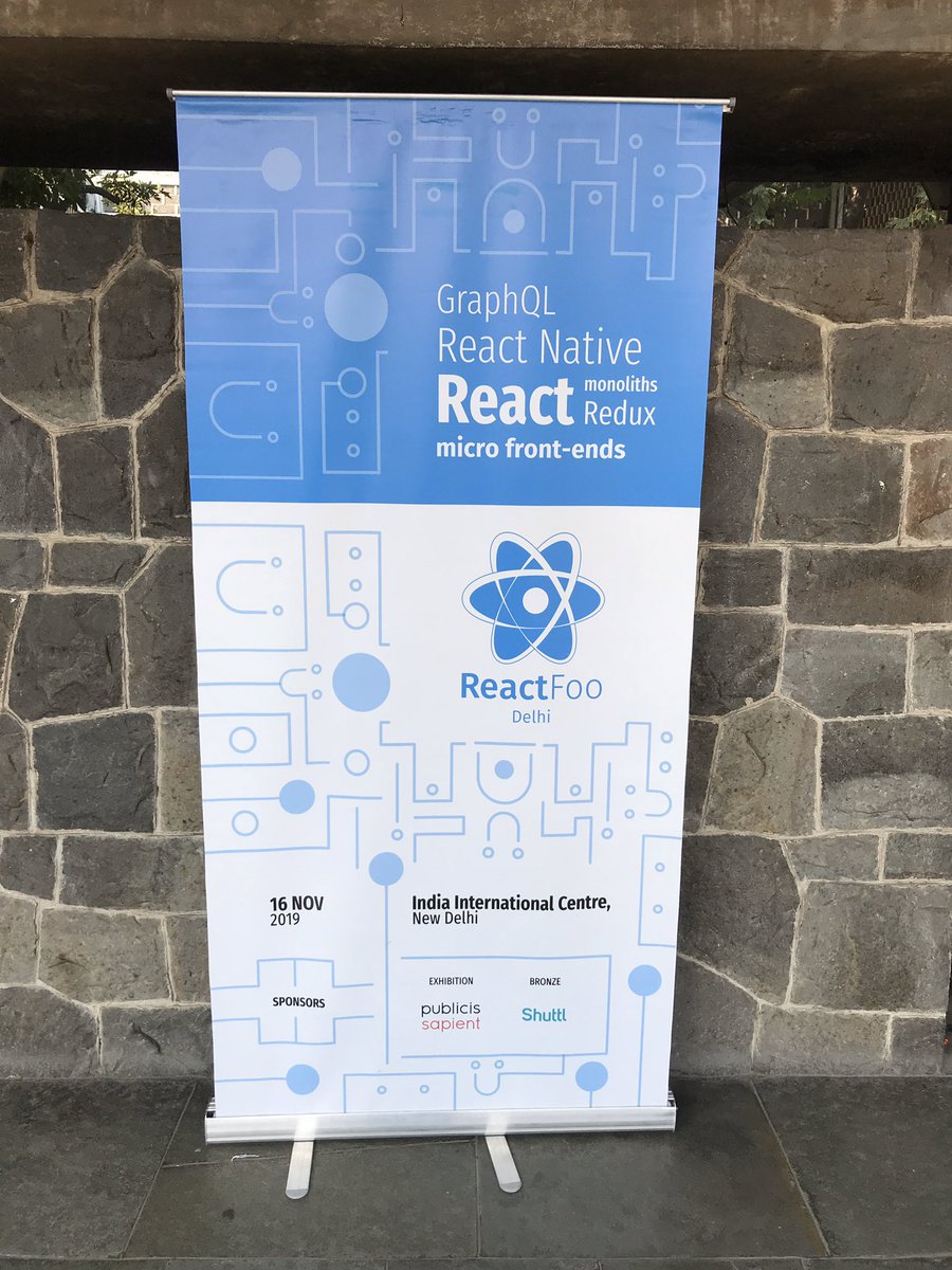 gagandpratihar's tweet image. A day well spent #ReactFoo