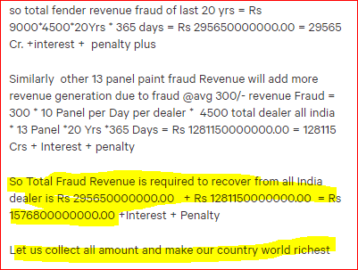 codehubind's tweet image. #AnilAmbani Consumer ask 11.5% Claim Amt return Back, Fake depn. cost from #Insurance Compy claims from 2013 onward bit.ly/2CJXzLS recover Fraud Revenue of 2 Lakh Cr. Sign at chng.it/d4TyJvwr Video bit.ly/32S5WzK to overcome #economiccrisis stop inhouse