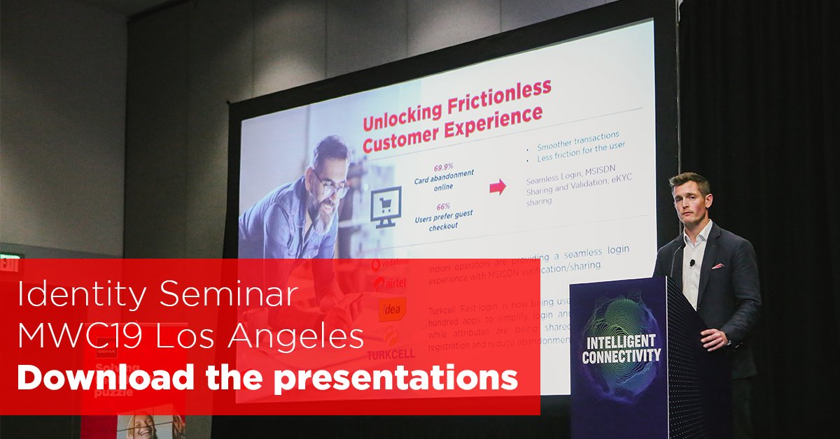 GSMAEvents's tweet photo. Industry leaders including @Callsign, @Microsoft, @InfoOrganon, @SKtelecom and #ZenKey convened at #MWC19 Los Angeles last month to talk about the latest developments in the #identity space. Download their presentations here: https://t.co/TDlpnwfBNR https://t.co/9mk45FSKgp