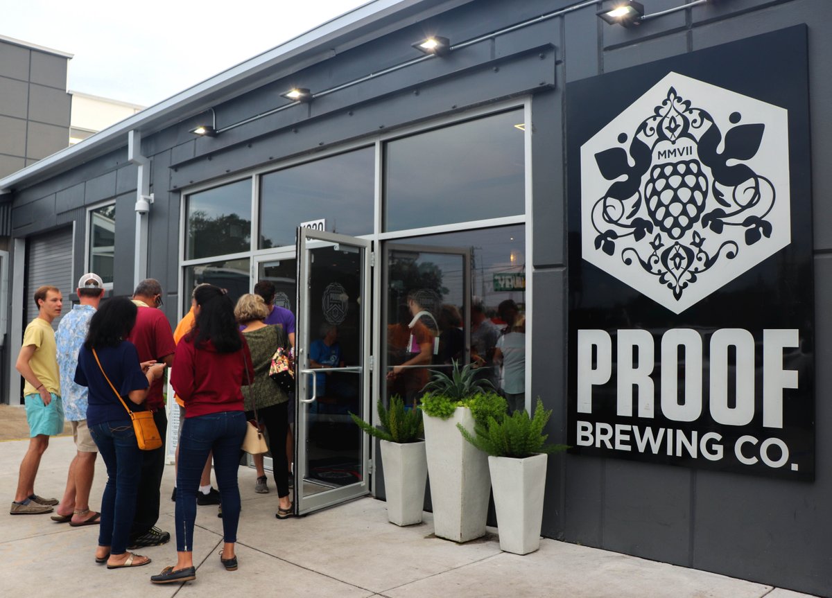 ProofBrewingCo's tweet photo. It's time to watch Odell and his boys put in work 🍢 We open at 11am for all your pre- and post-game needs! 
Heading to #Doak? Look for Proof beer in the designated areas [near sections 122 &amp; 118] or at the @UCC_FSU! 
#ProofBrewingCo @FSUFootball #GoNoles #EightfiveOdell https://t.co/HvYkWVigMU