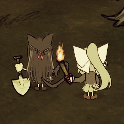 Twitter 上的 あきなすこ ゲーム Don T Starve Together より かえみとのキャラmodを自作しました でろーんは茄子子が 委員長は八房ゲントさんがそれぞれ描き下ろしております みとあーと でろあーと T Co O9yk9nqz1g Twitter