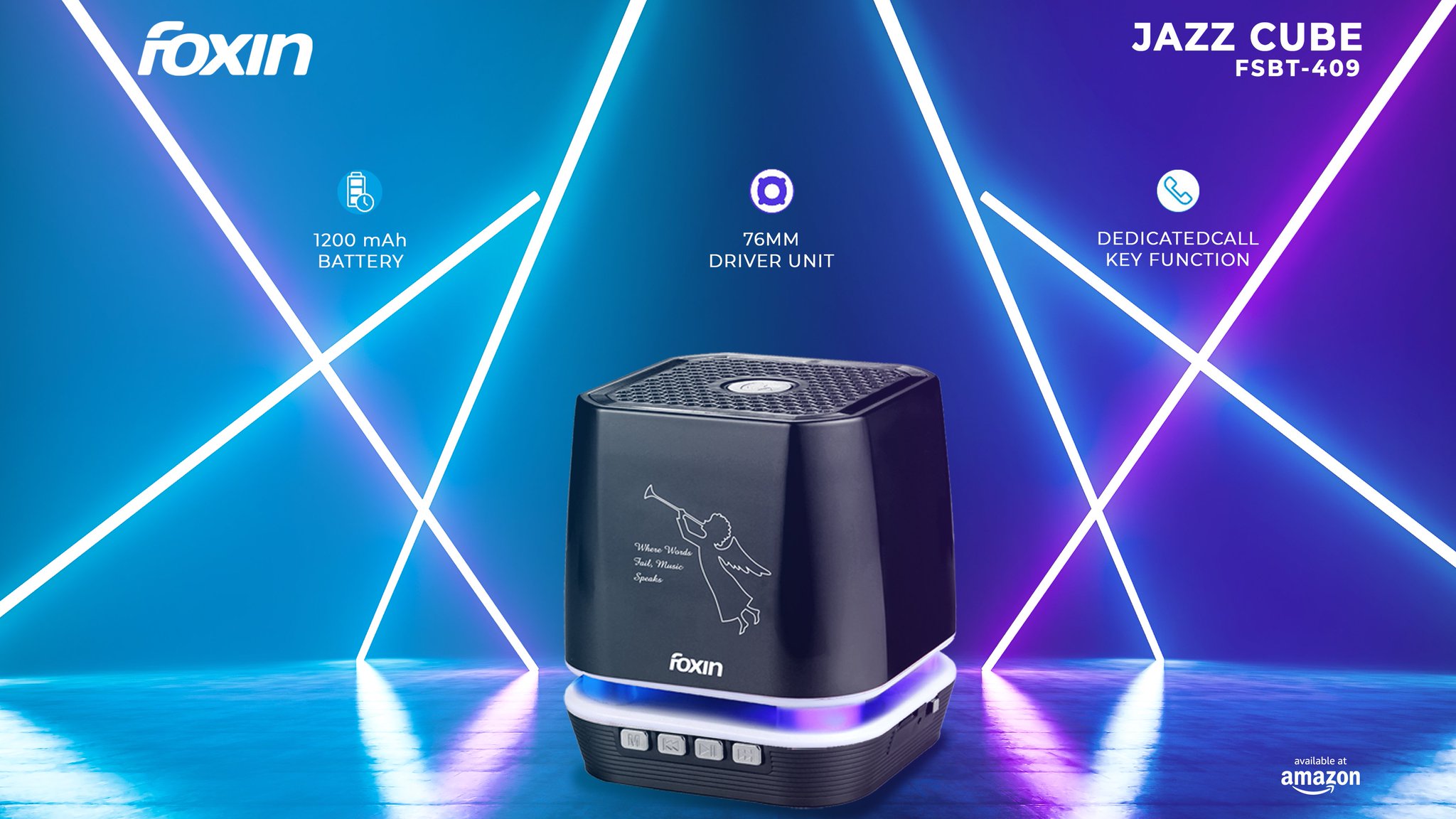 foxin bluetooth speaker price