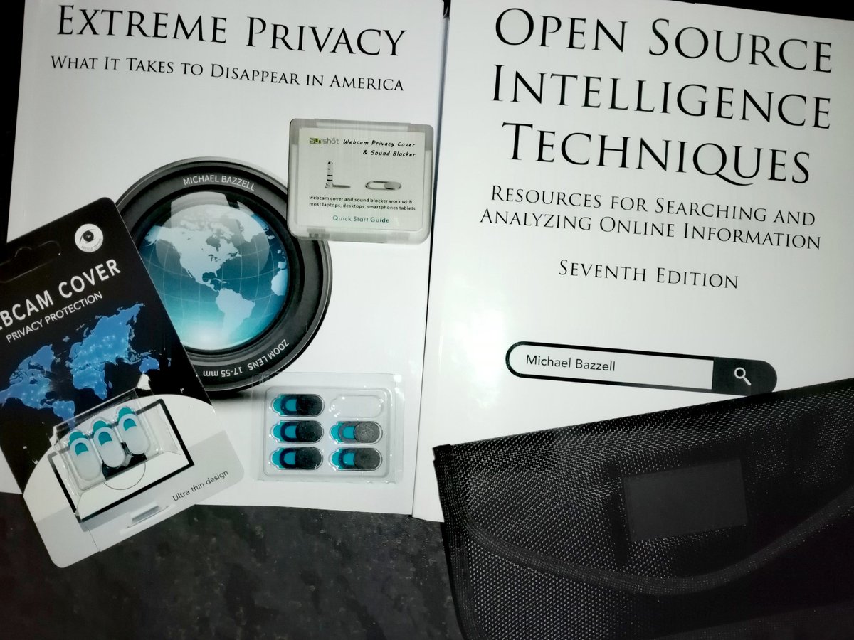 OsintJustinCase's tweet image. Thank you!! @IntelTechniques @amazon #Privacy #WebcamCover #MicLock #Faraday