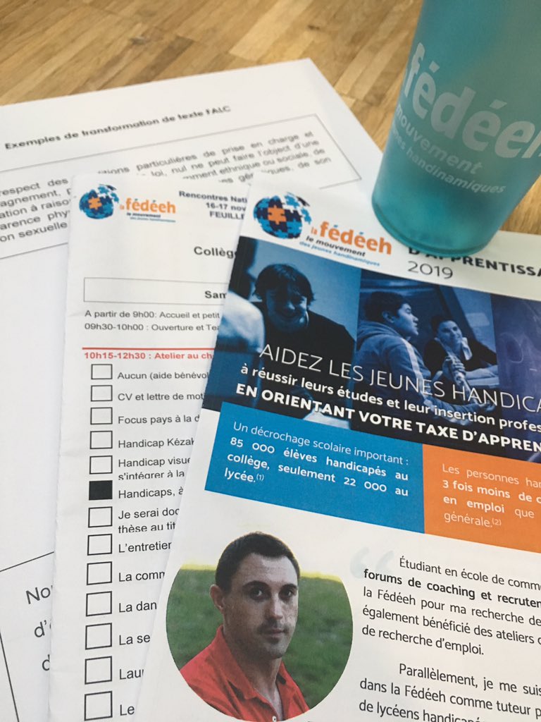 Anna_ANEMF's tweet photo. 🕴🏻Participation à la #formation 🗣 Rendre nos #événement #inclusif durant les #rnfedeeh 

🤜En projets:
-des formations sur l’ouverture d’accès des événements locaux aux personnes en situation de #handicap 
-la mise en place d’un accompagnement du début à la fin de nos #congrès https://t.co/9OBCV2r9ND