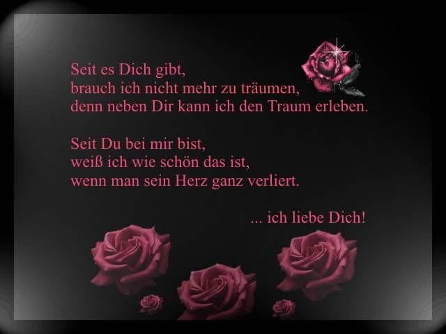 ❤️An meinen Schatz, der mich durch 
schwere Zeiten begleitet