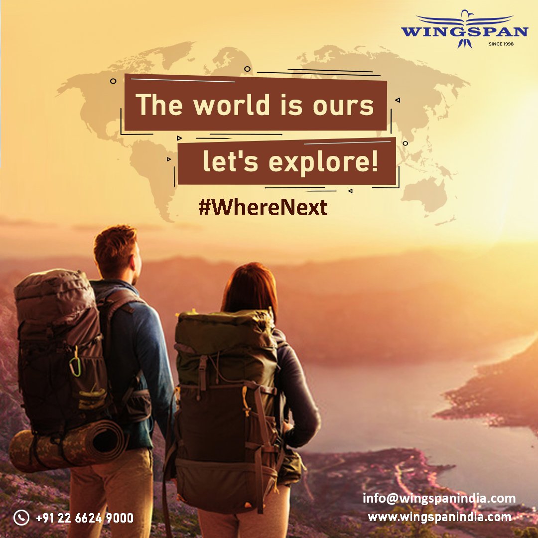 Is “where to go next” the question which creates confusion before every trip?Contact #WingspanHolidays to get the best ever options to go for your next vacations.#travel #vacation #lifetimeexperience #timetoexploretheworld