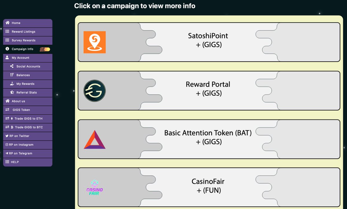 RewardPortal_'s tweet photo. New campaigns are now live
https://t.co/yYdWr6Hd9H
#aridrop #bounty #tokens #erc20 #earncrypto #stacksatts #GIGStoken #crypto https://t.co/BCUKTjjTcM