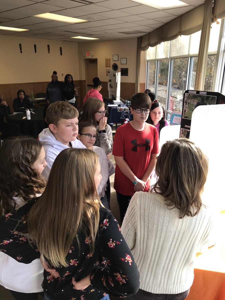 sloat_titans's tweet photo. I am a VERY proud teacher today! My students did a great job presenting at the Conservation Leadership event today at the @clemetzoo I am so very grateful for supportive parents and the opportunity to do this with the kids. https://t.co/iAgsCe8S5p