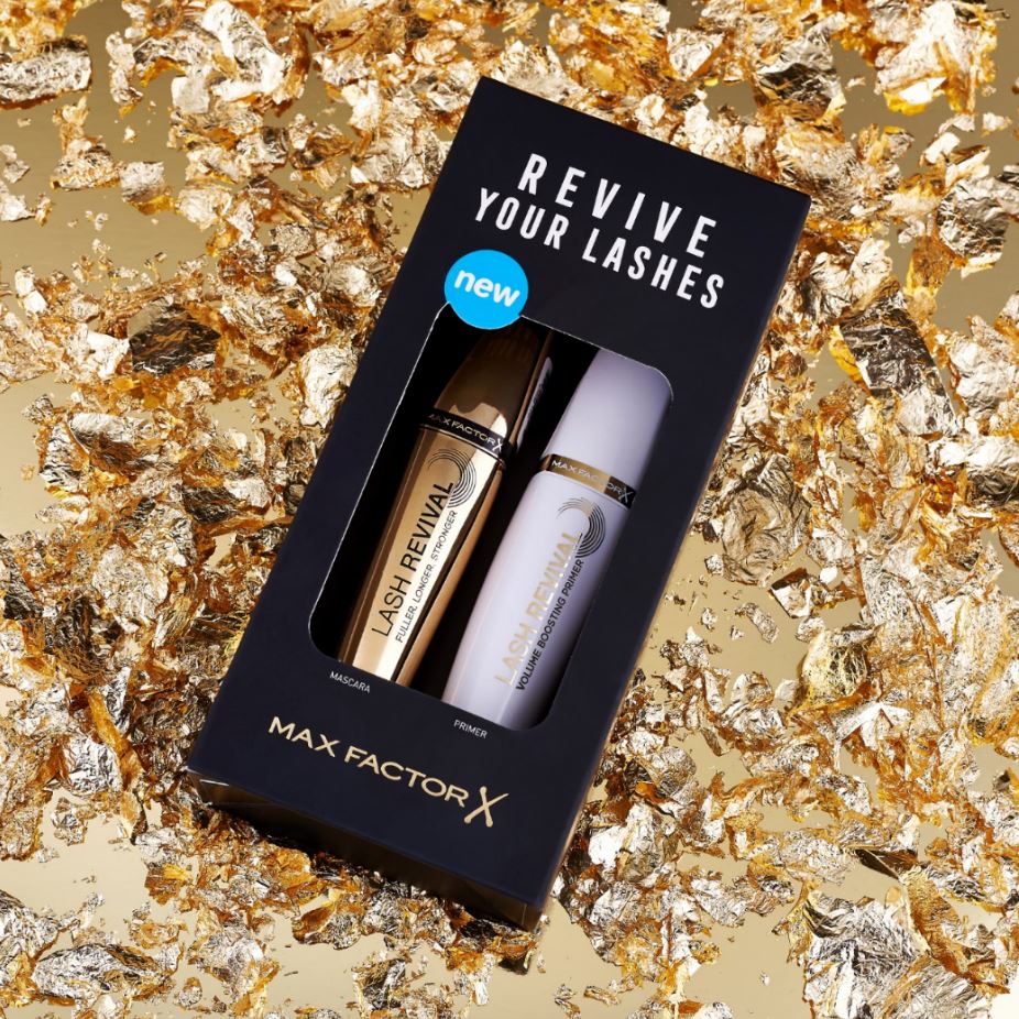Unleash your maximum lash potential with the NEW Lash Revival Kit ⚡ Features the Lash Revival Mascara + Primer, infused with bamboo for longer, stronger, lashes! Available at @bootsuk #LashRevivalMascara #ReviveYourLashes #MaxFactor #MaxFactorMascara #Mascara #Gift #Makeup