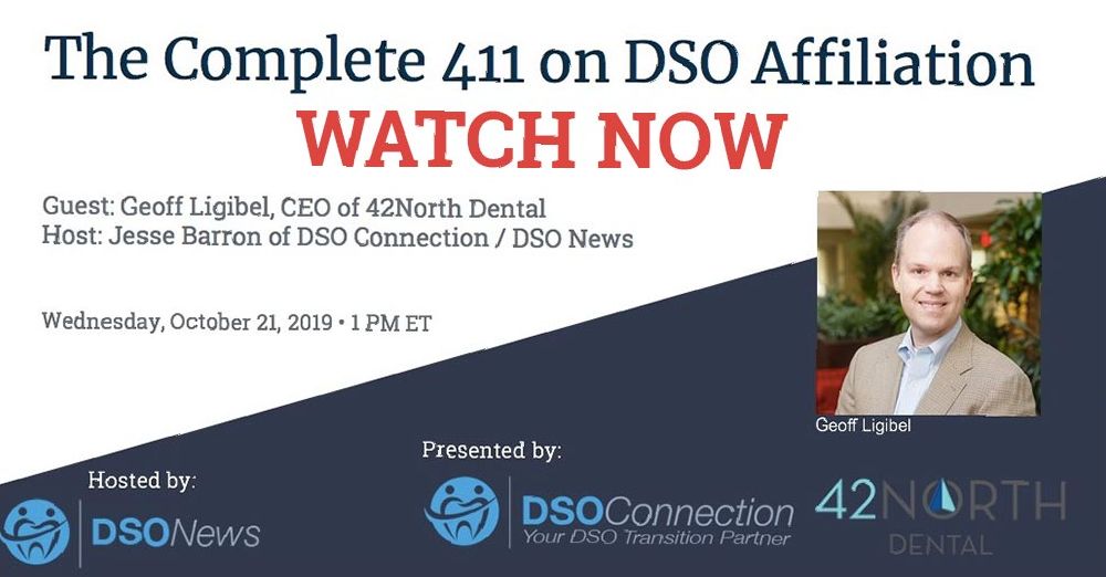 ReadDSONews's tweet photo. Didn't watch The Complete 411 on DSO Affiliation with Geoff Ligibel, CEO of 42North Dental? Watch or listen now because his professional experience gives him a unique perspective. https://t.co/qH3f6vIRQb https://t.co/Pr2HhQeTSO