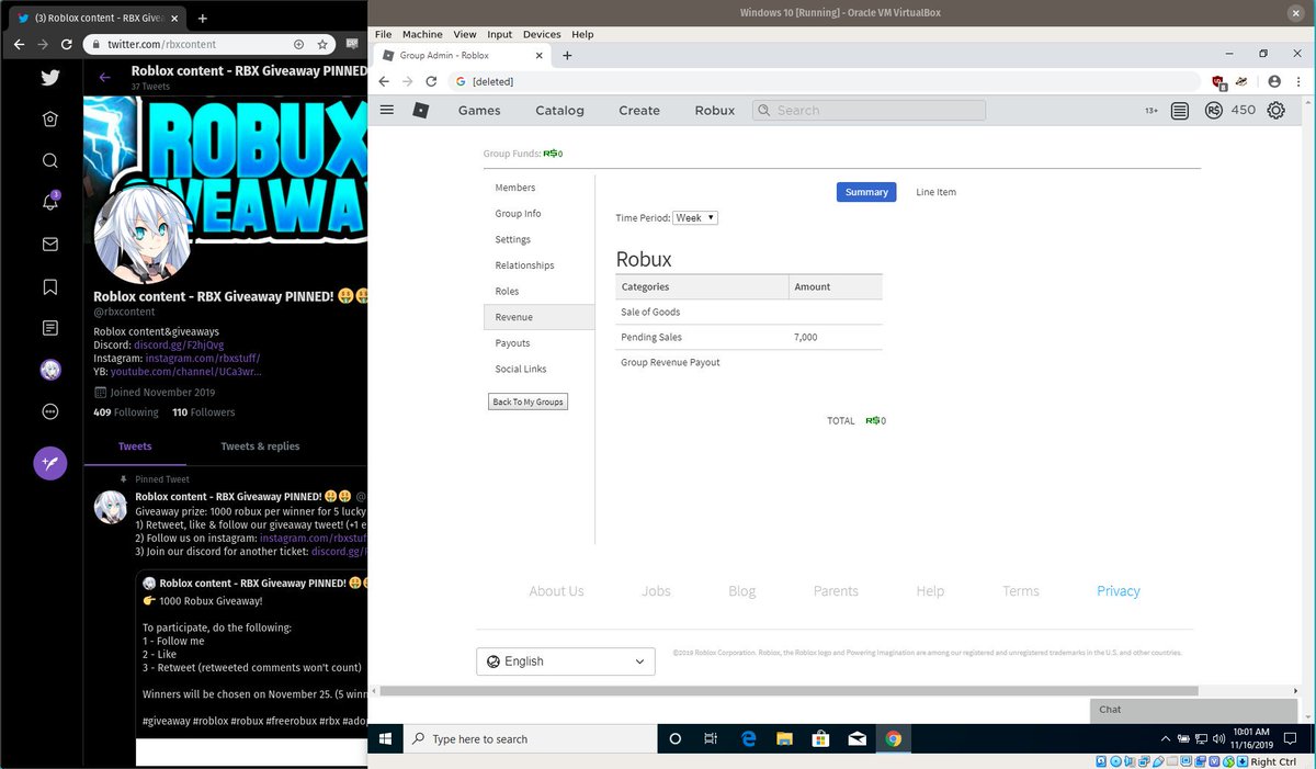 Rbxly Rbx Giveaway Pinned On Twitter Giveaway Prize 1000 Robux Per Winner For 5 Lucky Winners 1 Follow Retweet And Like 1 Entry Ticket 2 Follow Us On Instagram 1 - how to give robux in groups 2019