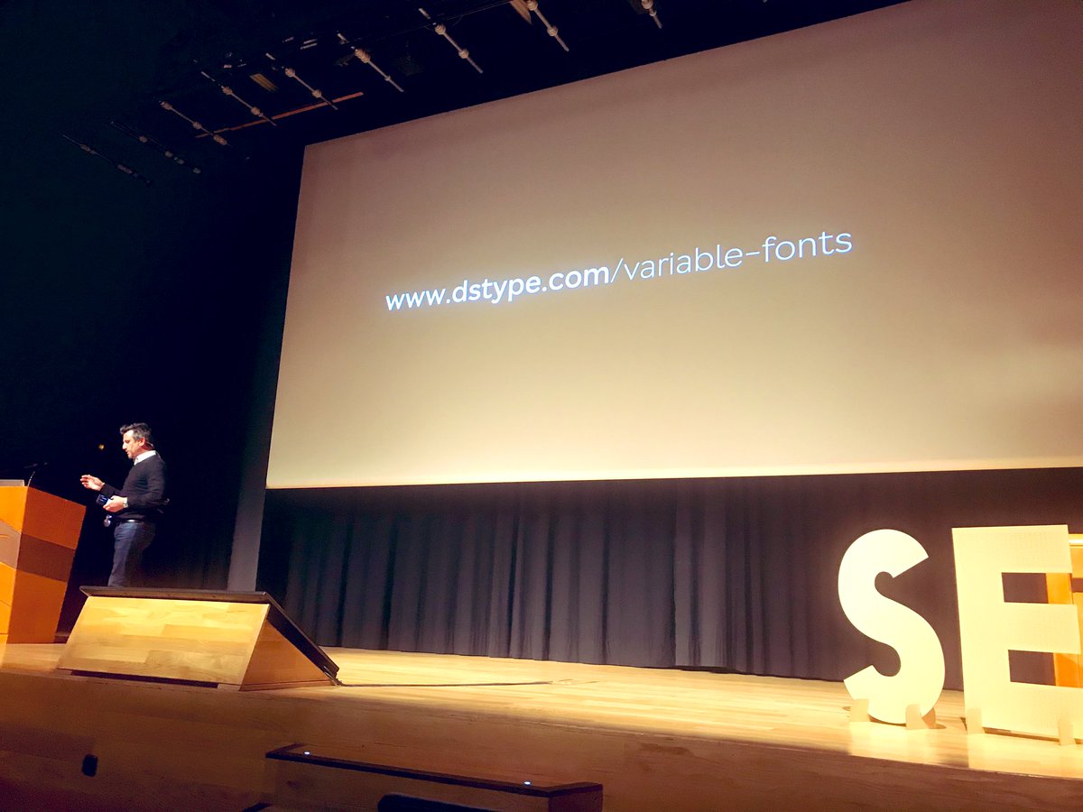 heretakis's tweet photo. Variable #fonts @Dino_dos_Santos @SelectedBilbao #selected19 #design #bilbao #branding #typography #design #education https://t.co/po3EXvAEtw