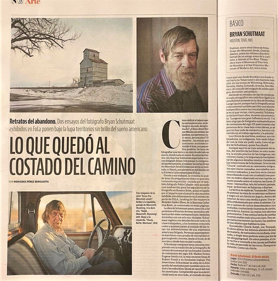 Hoy nota en <a href="/revistaenie/">Revista Ñ</a>: sobre la gran expo del fotógrafo Bryan Schutmaan y su extraordinaria versión del lejano oeste norteamericano en <a href="/FototecaFOLA/">Fototeca FOLA</a> .