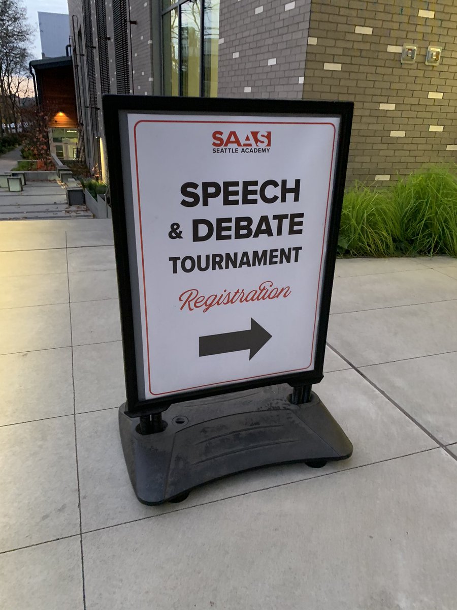 SAASSpeech's tweet image. It’s happening right now! The Seattle Academy Speech and Debate Invitational is off to a great start. 38 schools and 503 students!
