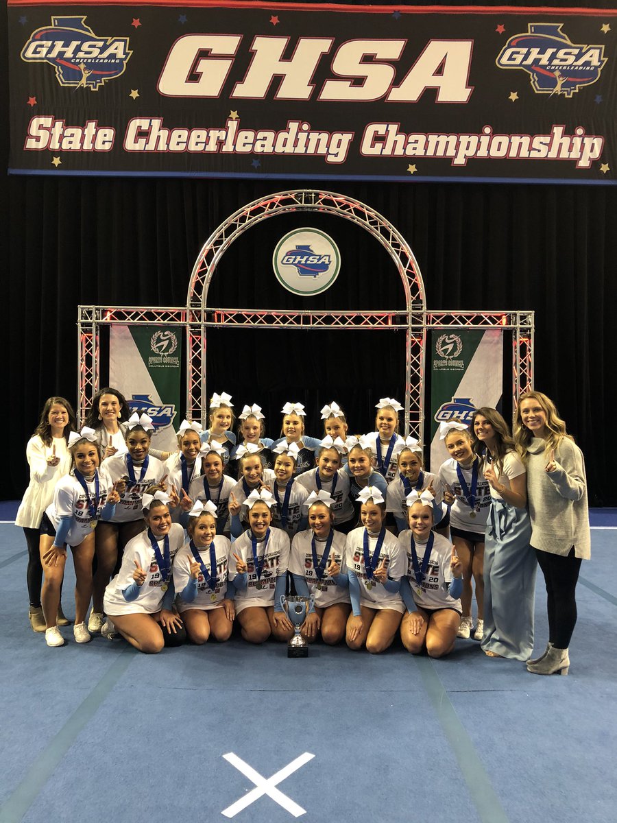 “The Tradition Begins With This Team”! Congratulations to the DHS Comp Cheer Team and their coaches. You earned the 1st Team Championship in school history! Proud Principal! <a href="/DenmarkHS/">Denmark High School</a> <a href="/DenmarkCheer/">Denmark Cheer</a> <a href="/HsDenmark/">HS Denmark</a> #itsagreatdaytobeadane