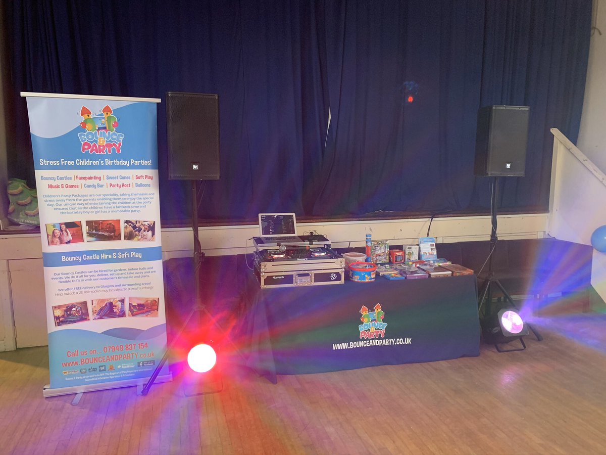 _Bounceandparty's tweet photo. Our first party of the day is at St Paul’s Church for Celeb’s 5th birthday party. Providing our Party Host Package and Pirate themed bouncy castle 🥳 #birthday #party #glasgow #bounceandparty https://t.co/MEfM1RI4I4