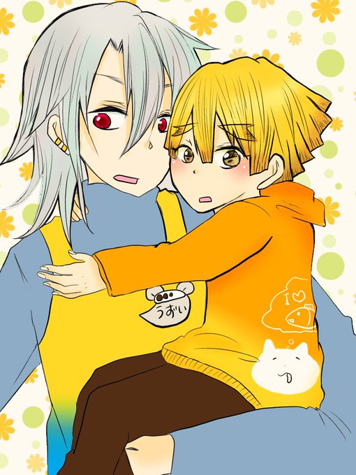 みそこ@天官賜福読了さんがTwitterに投稿した我妻善逸(鬼滅の刃)のイラスト。