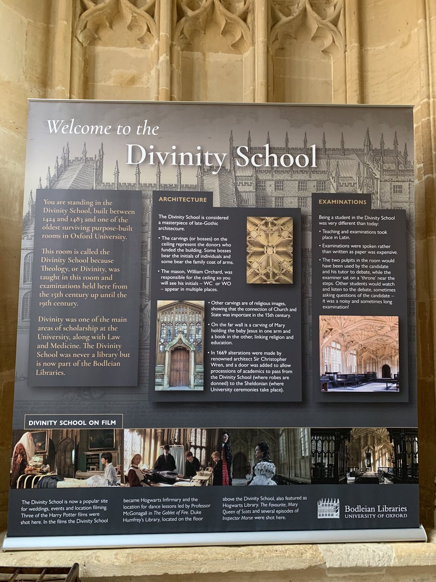 lisa_wander's tweet photo. This morning’s tour ￼(Saturday 16th November) was a lovely group of international Au Pairs. Here we are inside the Divinity School where they filmed scenes from Harry Potter. 
#londonaupairs #oxford #walkingtour #harrypotter https://t.co/v9kHUg6iEw