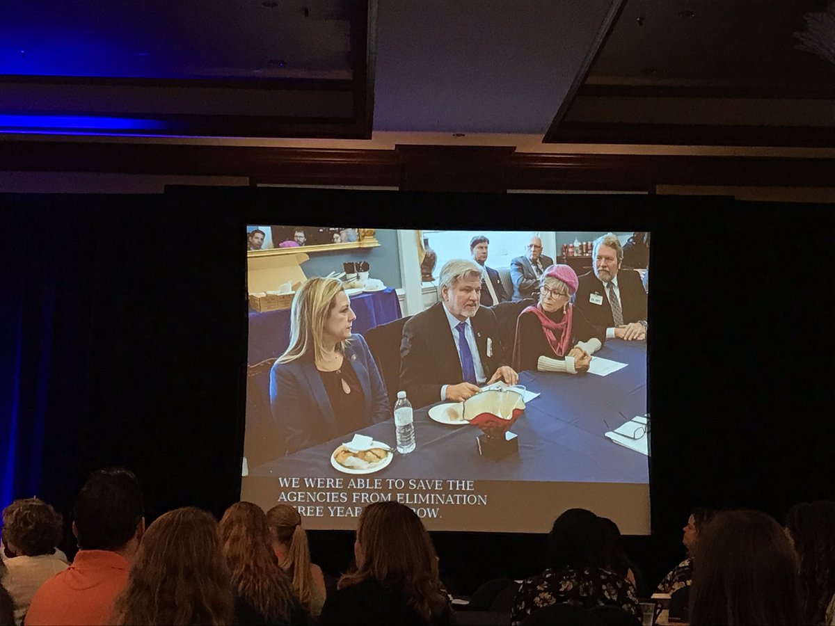 OKContemporary's tweet photo. Shoutout to @RepKendraHorn, who made the opening session of the @Americans4Arts @artsmarketers #NAMPC, as she attended a national arts advocacy day. We appreciate her continued support for the arts and for our community. https://t.co/P3j4d7eNnW