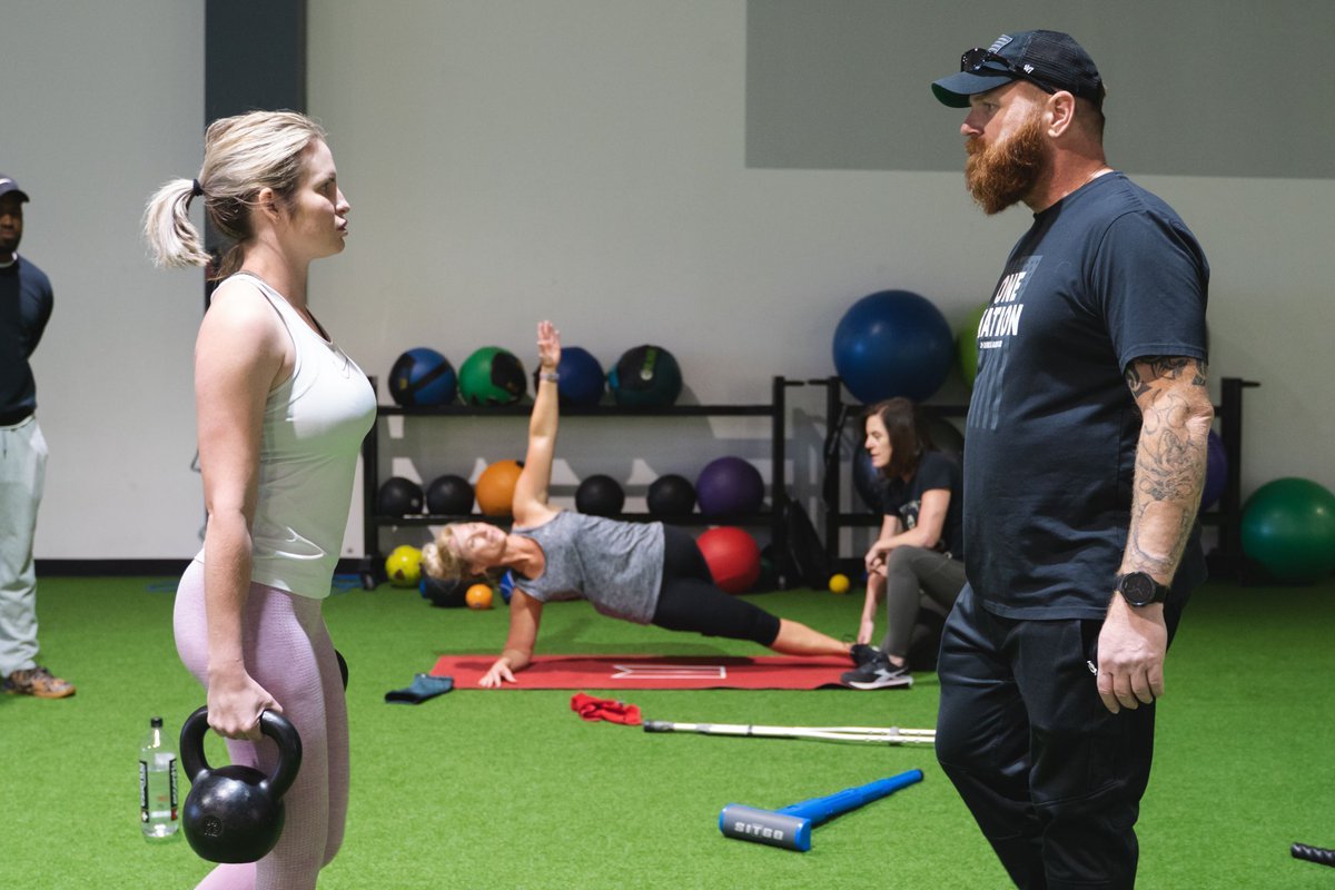 ATF_Tribe's tweet photo. Love having our alum pass on the torch what the next classes athletes have to offer. No better way than to champion your own investment in self than giving back to others.

#ATF17 #ATF17Leah #defyimpossible #StopComplainingStartAdapting #AdaptiveAthlete #weekendwarrior https://t.co/6Z78RVyuTH