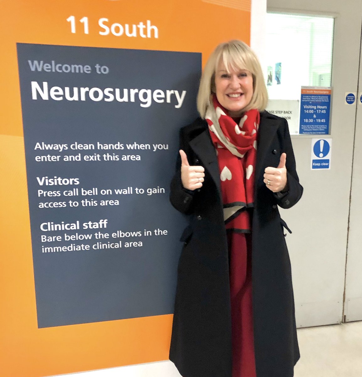 I got the best news this week: 6 months after my surgery, my consultant (also my hero) has said the remaining tumour hasn’t grown. Small steps but a huge relief. My grateful thanks to the wonderful team #CharingCrossHospital @ImperialNHS & #neurosurgerydept