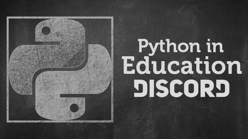 all_about_code's tweet image. I've just created a "Python in Education" Discord Server as I was yet to see a group that had a focus on using Python in and out of the classroom.
If it's something you'd be interested in joining, join for free here: discord.gg/hbxP5ZC
@ThePSF #python #pythonineducation