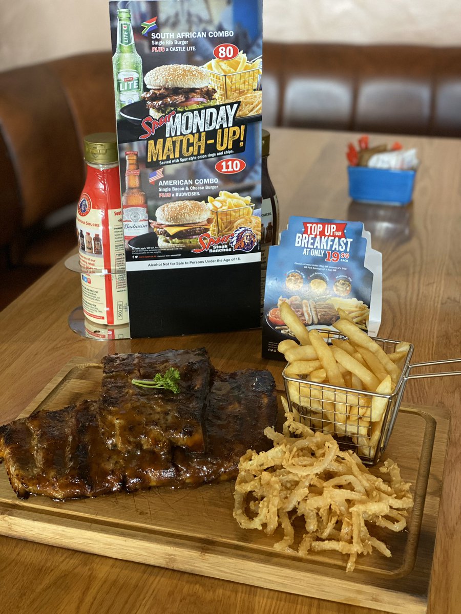 KFMza's tweet photo. It’s #SpurStyleSaturdays and this week we are in Pinelands @SpurRestaurant having such a vibe. https://t.co/HQzr4qAsNB