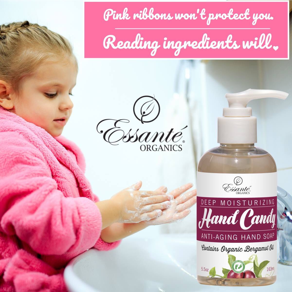 OrganicsVIP's tweet photo. Pink ribbons won't protect you. Reading ingredients will 💚
Guaranteed products made with healthy organic, ToxicFree® ingredients
#Organic #Pinkribbon #cancerfree #noparabens #aluminumfree #bpafree #toxicfree #essanteorganics #ReadOurLabels #OrganicsVIP
https://t.co/tlBKhb5tt3 https://t.co/SXLsuD47Uj